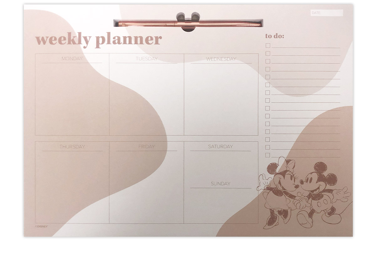Mickey Mouse A3 Desk Planner Target Hunter Leisure