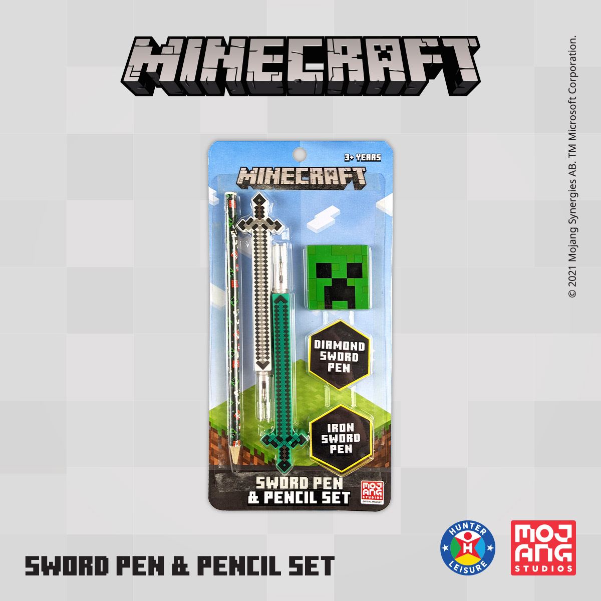 www.hunterleisure.com.au Minecraft Sword Pen & Pencil Set Big W Hunter Leisure