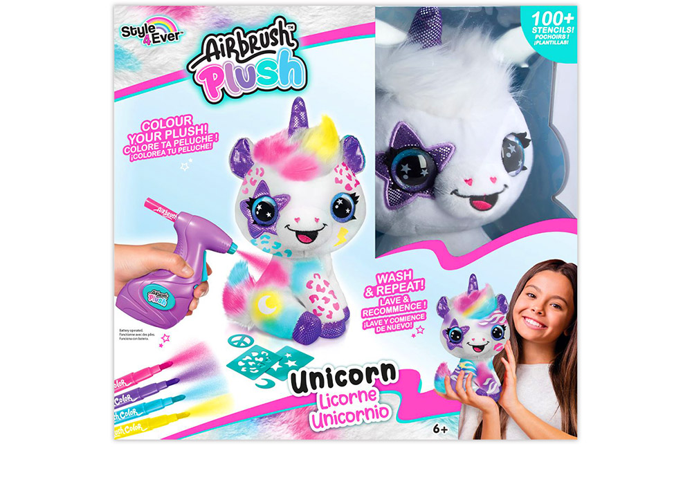 www.hunterleisure.com.au Style 4 Ever Airbrush Plush Unicorn Toys R Us Toyworld Big W Hunter Leisure