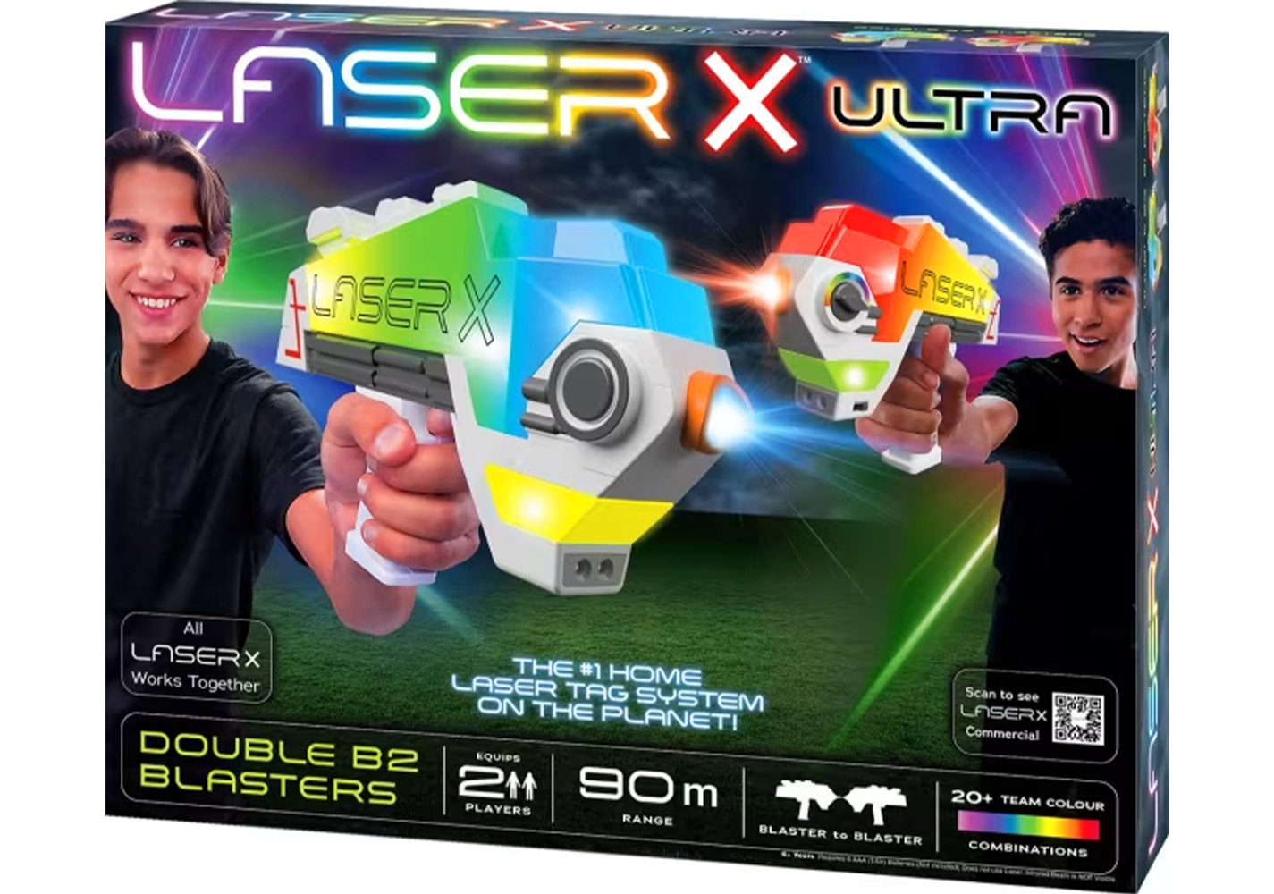 www.hunterleisure.com.au Laser X Ultra Double B2 Blasters Kmart Hunter Leisure