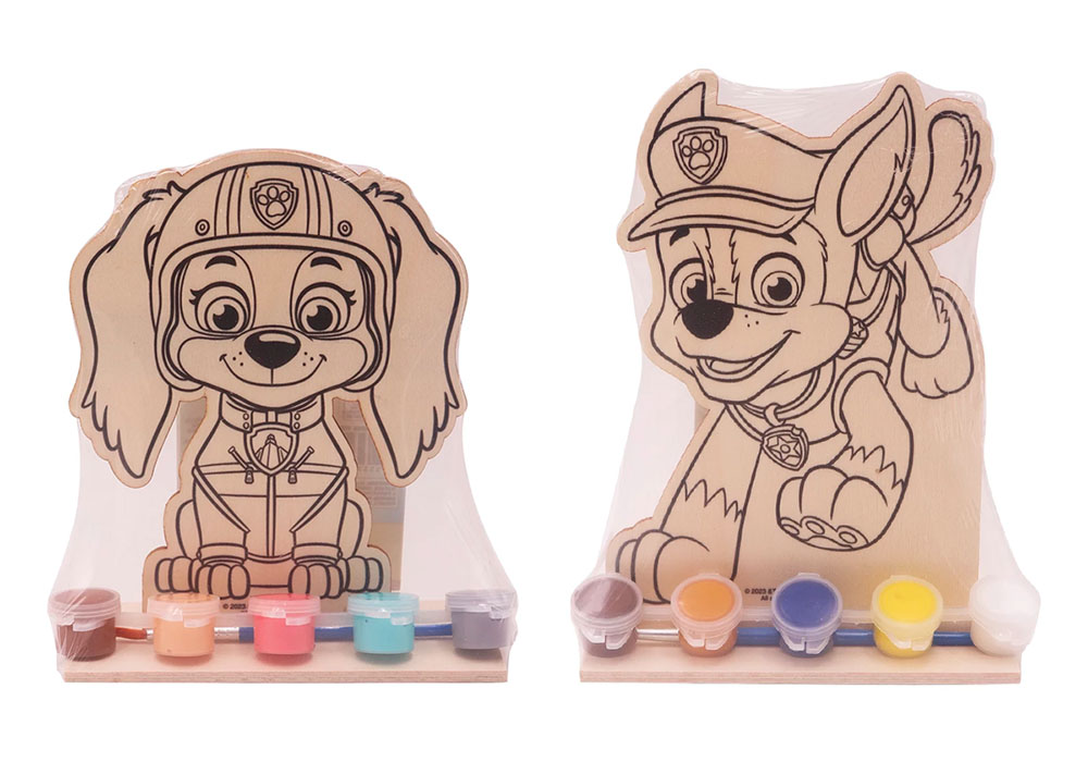 www.hunterleisure.com.au Paw Patrol Paint Your Own Wooden Character Target Hunter Leisure