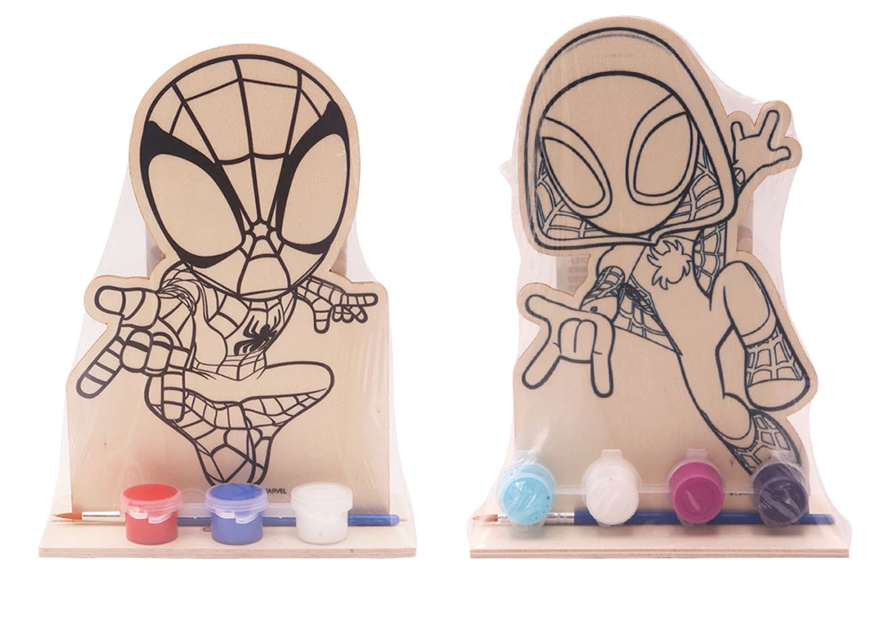 www.hunterleisure.com.au Spidey Friends Paint Your Own Wooden Character Target Hunter Leisure