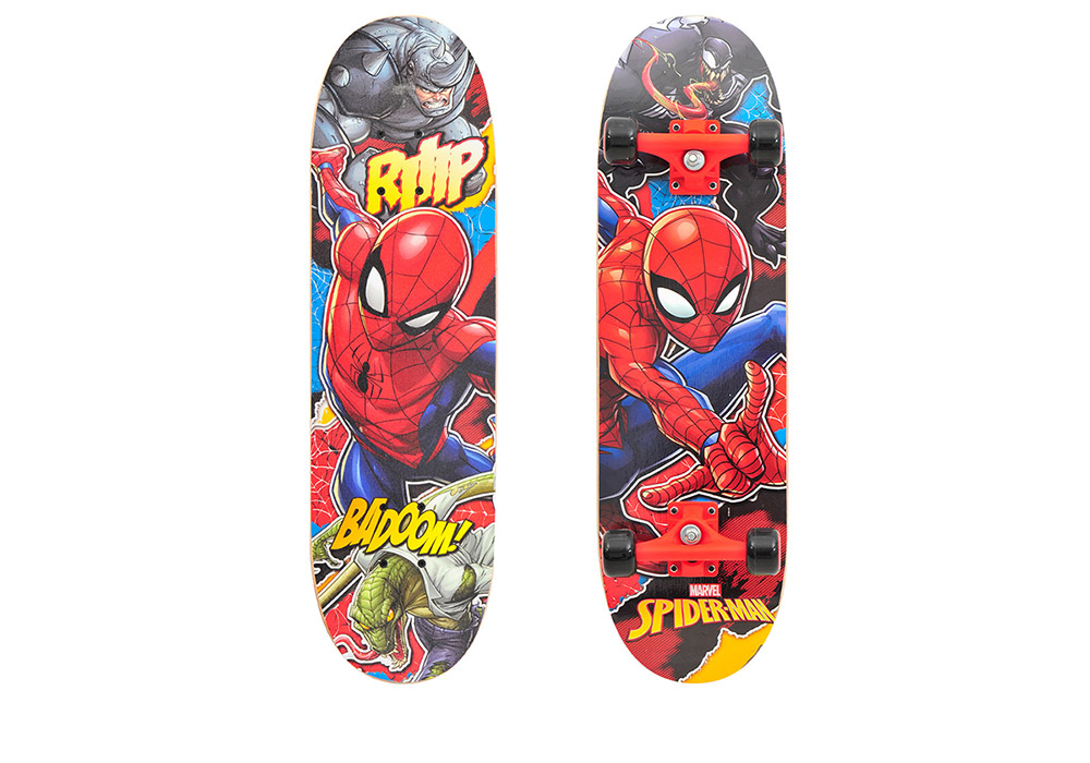 www.hunterleisure.com.au Spider-Man 28-Inch Licensed Character Skateboard Big W Hunter Leisure